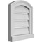 Ekena Millwork Arch Top Surface Mount PVC Gable Vent w/ 2"W x 2"P Brickmould Sill Frame, 14"W x 14"H GVPAR14X1403SN - alternate 5